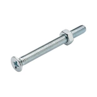 Homefix metaalschroef vz pk ph-1 + moer m3x16 (20)