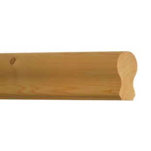 Grenen sleutelgat gegrond  40x65mm