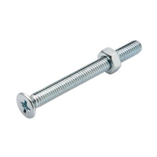 Homefix metaalschroef vz pk ph-2 + moer m5x30   (12)