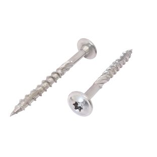 4tecx tellerkopschroef vz torx 6,0 x 60 / 100 stuks