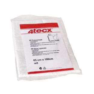 4tecx puinzakken pp geweven 65 x 100 10 stuks