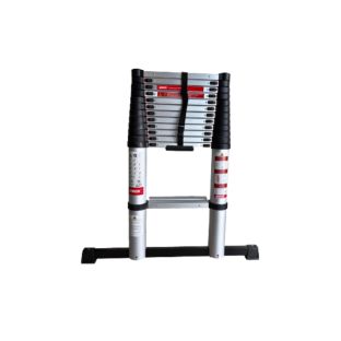 4tecx telescoopladder 3,8m - 13 tredes + stabiliteitsbalk