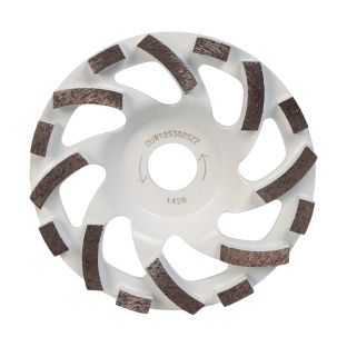 4tecx diamantslijpkop beton 125mm