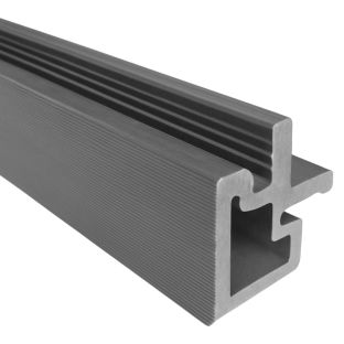 WPC hoekprofiel cladding grey 2,6x5,0x390cm