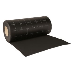 4tecx loodvervanger  150mm 12 meter zwart