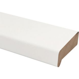 Hardhout neuslat k40 wit gegrond 18x54mm