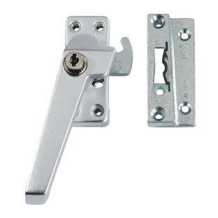 Axa raamboom aluminium+nok+sleutel links 33196192