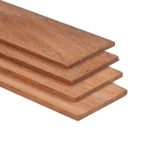 Azobe fijn bezaagd 10x100mm