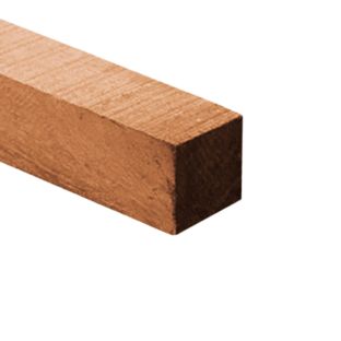 Azobe fijn bezaagd 80x80mm