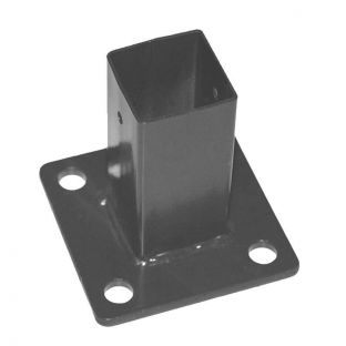Bodemplaat antraciet 10x10cm 60x40 paal (220/260)