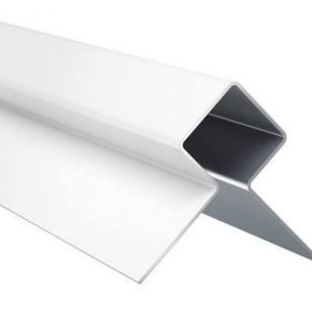 Eternit cedral buitenhoek asymmetrisch alu c01 everest-wit 3000mm