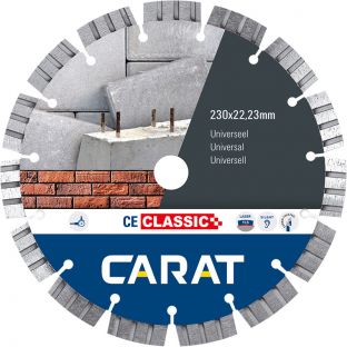 Carat diamantzaagblad 230x22.2 allround universeel