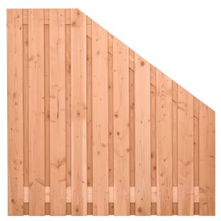 Tuinscherm douglas geschaafd afbouw 21 planks 90/180x180cm