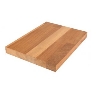 Starcrown werkblad iroko a/b 27mm 420x122cm