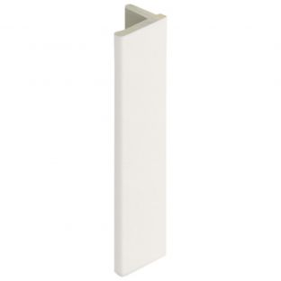 Keralit dakrand eindprofiel 2836 RAL9016 wit