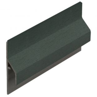 Keralit trim aansluitprofiel 2843 RAL6009 donkergroen