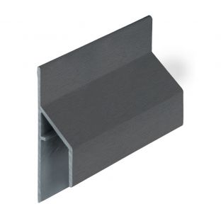 Keralit trimkraal aansluitprofiel 2810 RAL7016 antraciet