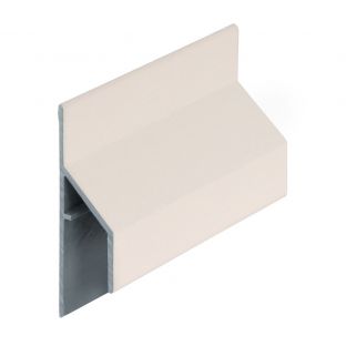 Keralit trimkraal aansluitprofiel 2810 RAL9001 crème