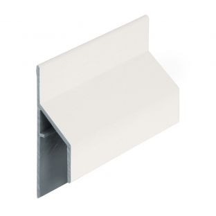 Keralit trimkraal aansluitprofiel 2810 RAL9016 wit