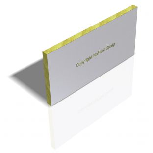 Geluidschot aluminium 1200x1000x60mm