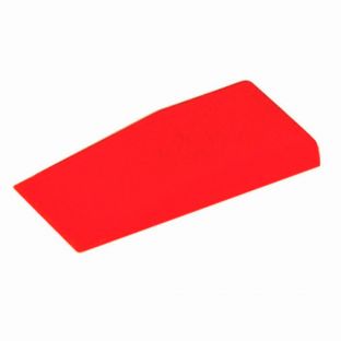 Wig kunststof rood 150x45x25mm 35 stuks