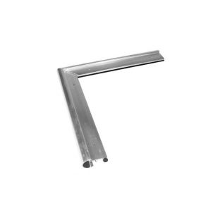 Epdm buitenhoek solokraal 45mm inclusief bevestiging