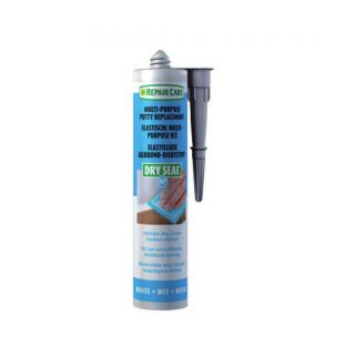 Dry seal elastisch blijvende stopverfvervang wit