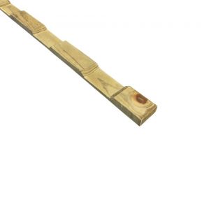 Ventilatielat groen geimpregneerd 21x48mm