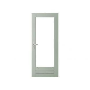 Wk043 stapeldorpeldeur  borstweringhoogte 350mm grijs gegrond 930x2015x38mm