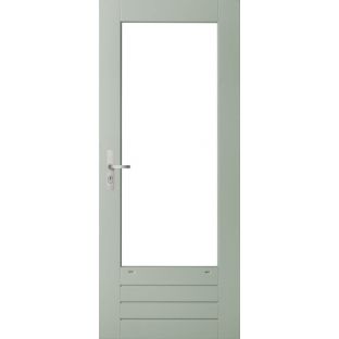 Wk044 stapeldorpeldeur  borstweringhoogte 450mm grijs gegrond 780x2115x38mm