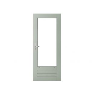 Wk044 stapeldorpeldeur  borstweringhoogte 450mm grijs gegrond 880x2015x38mm